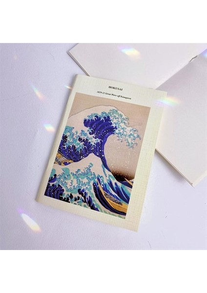 Planet Butik Wave Off Kanagawa Mini Çizgisiz Defter