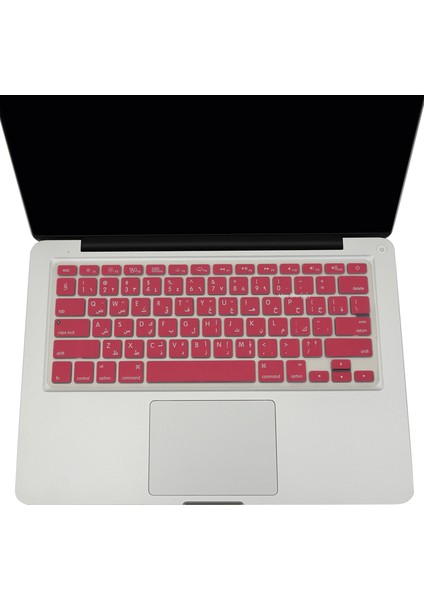 Arapça Klavye Macbook Air Pro Klavye Koruyucu UStip (ESKİ USB'Lİ MODEL 2008/2017) ile Uyumlu