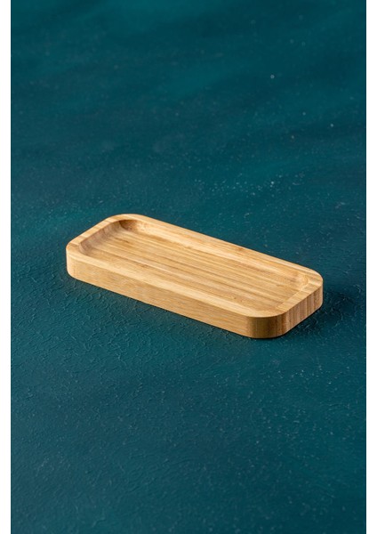 Bambu Dikdörtgen Tabak 17,5 cm