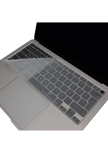 Macbook Air M1 Klavye Kılıfı US(ABD) İngilizce Harf Baskı A2179 A2337 ile Uyumlu
