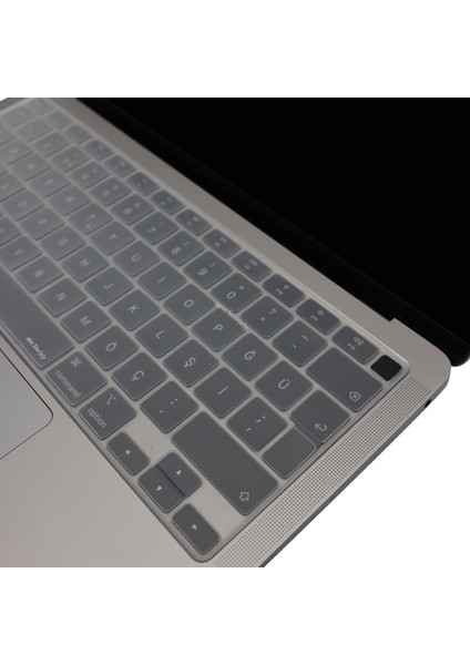 Macbook Air M1 Klavye Kılıfı US(ABD) İngilizce Harf Baskı A2179 A2337 ile Uyumlu