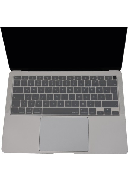 Macbook Air M1 Klavye Kılıfı US(ABD) İngilizce Harf Baskı A2179 A2337 ile Uyumlu