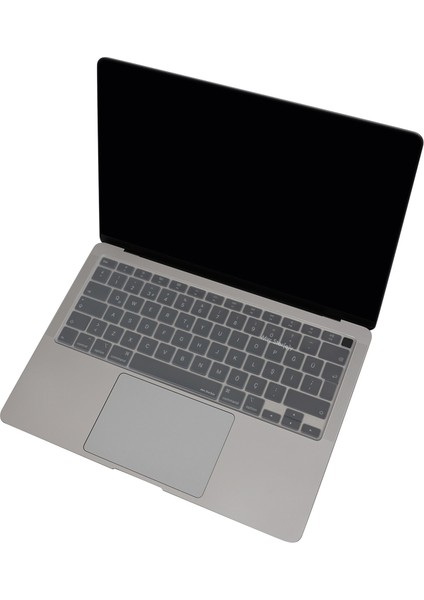Macbook Air M1 Klavye Kılıfı US(ABD) İngilizce Harf Baskı A2179 A2337 ile Uyumlu