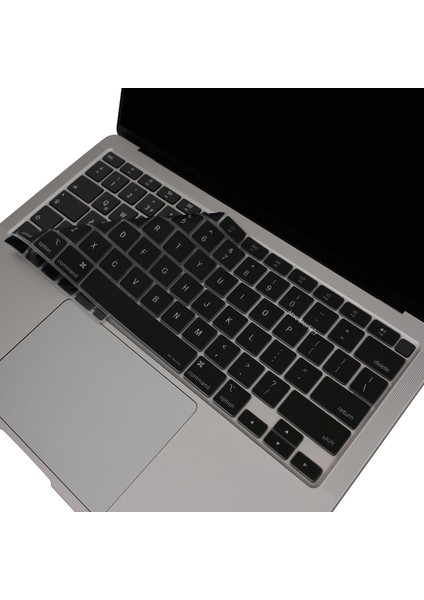 Macbook Air M1 Klavye Kılıfı US(ABD) İngilizce Harf Baskı A2179 A2337 ile Uyumlu