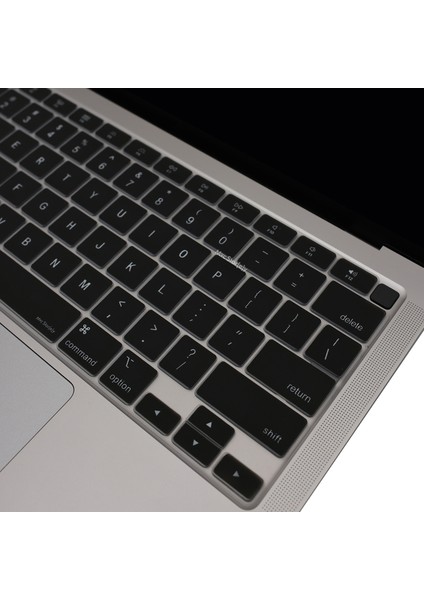 Macbook Air M1 Klavye Kılıfı US(ABD) İngilizce Harf Baskı A2179 A2337 ile Uyumlu