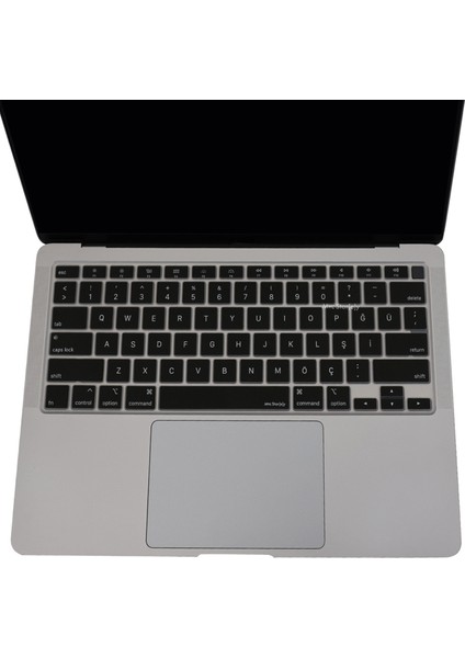 Macbook Air M1 Klavye Kılıfı US-TR Baskı A2179 A2337 ile Uyumlu