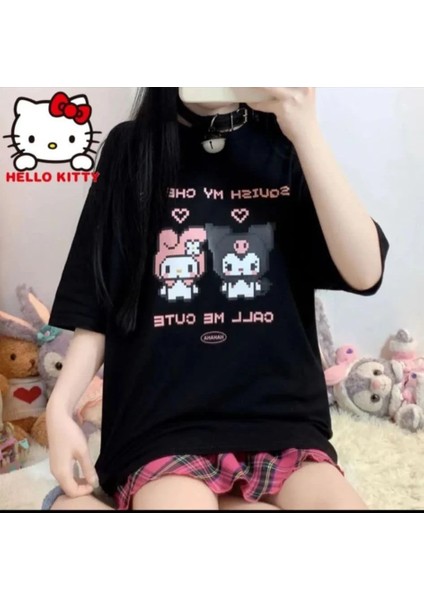 Sanrio And Melody Pixel T-Shirt