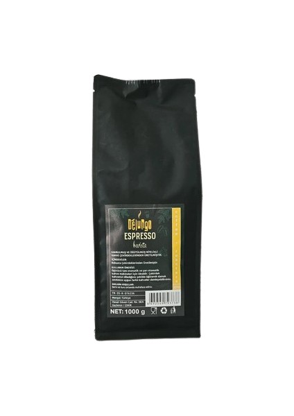 Espresso Çekirdek Kahve 1 kg