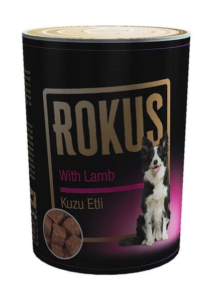 Kuzu Etli Köpek Konservesi 410G ROK240410LBADL1