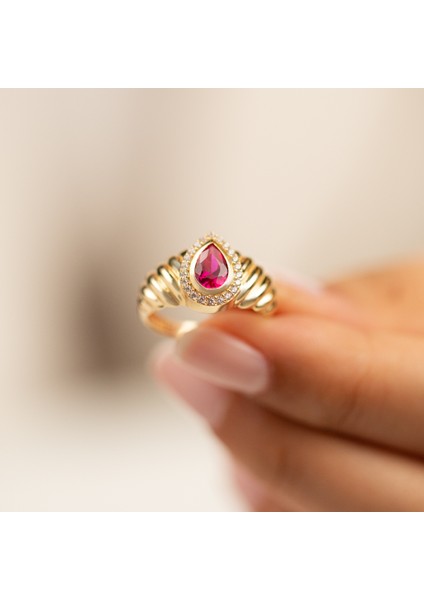 Burgulu Şövalye Altın Yüzük CGKYZK0133 fırsatları