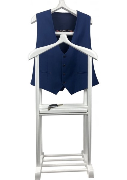 Kadima Ticaret Ahşap Çift Tepeli Dilsiz Uşak Beyaz Sehpalı indirimleri