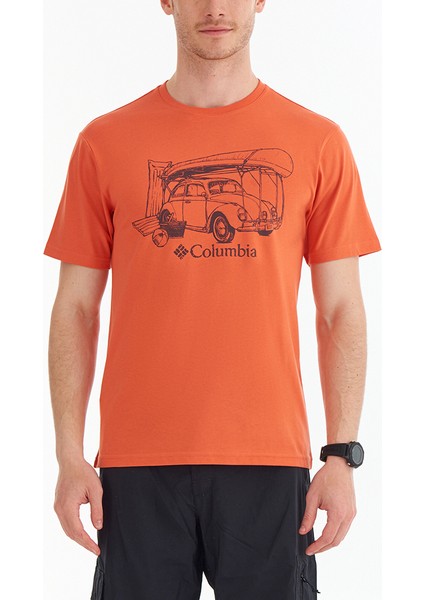 Columbiacsc M Bugventure Ss Tee Erkek Kısa Kollu T-Shirt CS0312-850