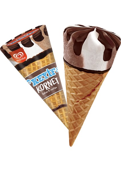 Algıda Kornetto Keyıf Kakao Vanılya 110 ml