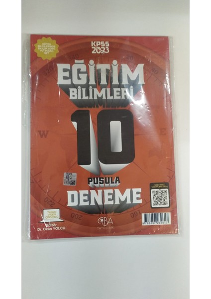 Cba Eğitim Bilimleri 10 Deneme