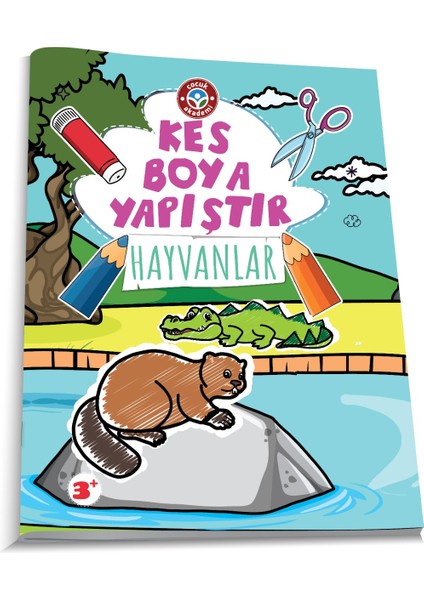 Kes Boya Yapıştır- Hayvanlar - Özlem Durhat