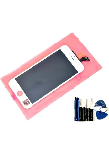 Iphone 6 LCD Ekran Dokunmatik (Lw Marka Tamir Seti) Beyaz