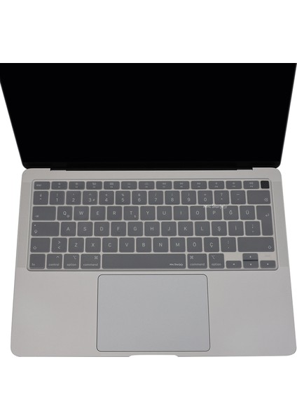 Macbook Air M1 Klavye Kılıfı Türkçe Q Baskı A2179 A2337 ile Uyumlu