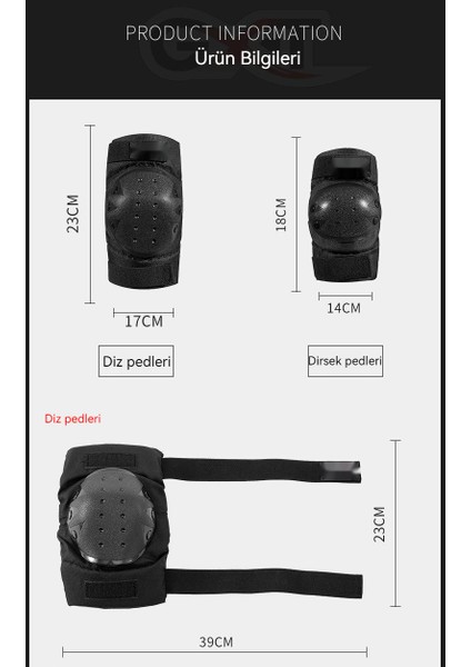Motosiklet Için Koruyucu Dizlik - Siyah (Yurt Dışından) indirimleri