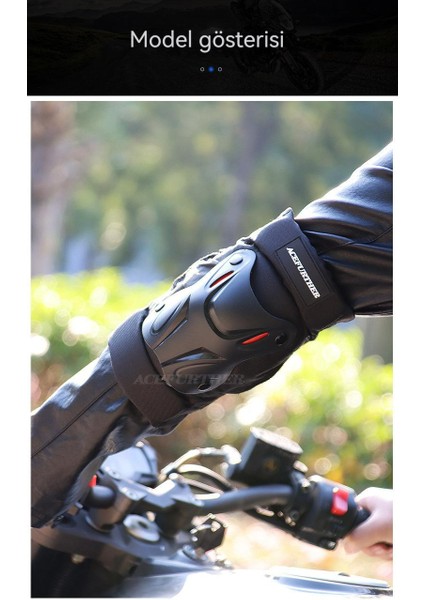 Motosiklet Için Koruyucu Dizlik - Siyah (Yurt Dışından) fırsatları