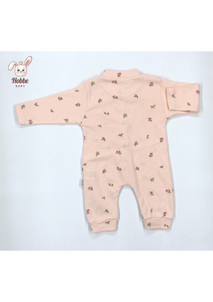Hobbe Baby Nayinom Lale Desenli Tulum 1-3-6 Ay modelleri