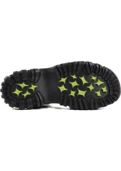 Arz 3100-F Siyah-Yeşil Erkek Çocuk Sandalet