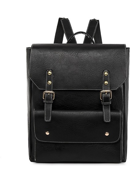 Yeni Unisex Sırt Çantası Büyük Kapasiteli Seyahat Sırt Çantası Kolej Rüzgar Erkek ve Kadın Öğrenci Okul Çantası Rahat Yakışıklı Kişilik Sokak Trendi Pratik Sırt Çantası (Yurt Dışından)