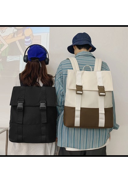 Yeni Unisex Sırt Çantası Rahat Okul Çantası Kişilik Modaya Uygun Serin Açık Hafif Seyahat Sırt Çantası Basit Moda Okul Sırt Çantası (Yurt Dışından) fiyatları