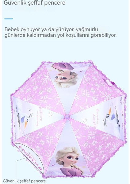 Kadın Uv Korumalı Şemsiye - Pembe (Yurt Dışından)