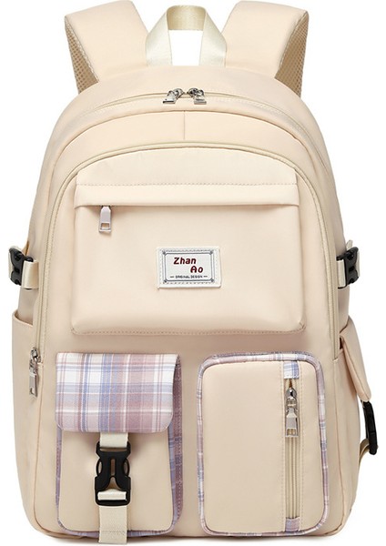 Zethus Yeni Unisex Sırt Çantası Ins Rüzgar Harajuku Okul Çantası Kişilik Trendinin Kore Versiyonu Serin Okul Sırt Çantası Seyahat Spor Sırt Çantası (Yurt Dışından)