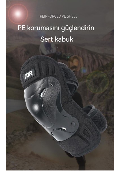 Motosiklet Için Koruyucu Dizlik - Siyah (Yurt Dışından)