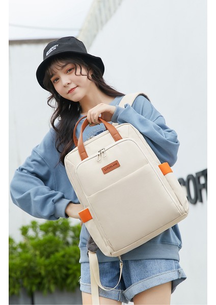 Yeni Bayanlar Sırt Çantası Muhteşem Zarif Sırt Çantası High-End Moda Sırt Çantası Basit Elegance Büyük Kapasiteli Okul Sırt Çantası (Yurt Dışından) fiyatları