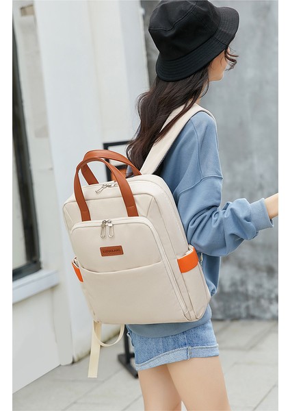 Yeni Bayanlar Sırt Çantası Muhteşem Zarif Sırt Çantası High-End Moda Sırt Çantası Basit Elegance Büyük Kapasiteli Okul Sırt Çantası (Yurt Dışından) modelleri