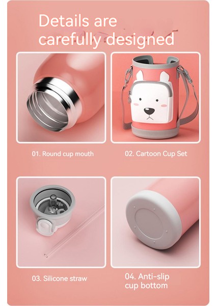 Zethus 550ML Taşınabilir Su Matarası - Beyaz (Yurt Dışından) fiyatları