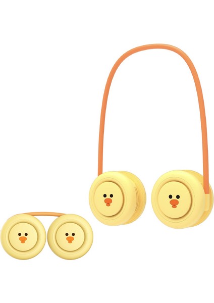 USB Mini El Fanı - Sarı (Yurt Dışından)