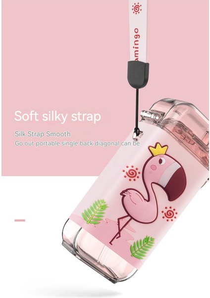 280ML Taşınabilir Su Matarası - Yeşil (Yurt Dışından)
