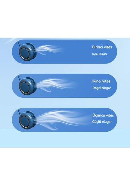 USB Mini El Fanı - Sarı (Yurt Dışından)