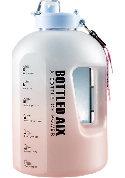 2200ML Taşınabilir Su Matarası - Mavi (Yurt Dışından)