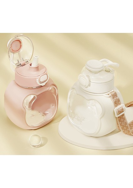 1000ML Taşınabilir Su Matarası - Mavi (Yurt Dışından)