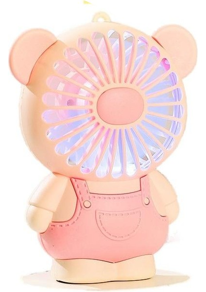 USB Mini El Fanı - Pembe (Yurt Dışından)