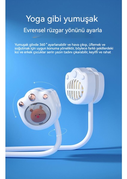 USB Mini El Fanı - Beyaz (Yurt Dışından) indirimleri