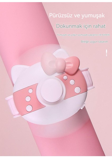 USB Mini El Fanı - Pembe (Yurt Dışından)