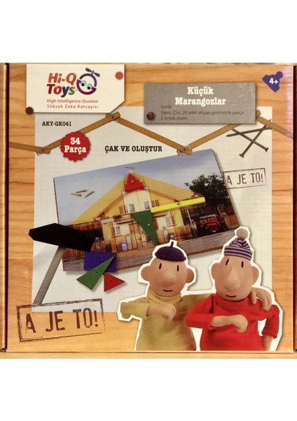 Hi-Q Toys Çak ve Oluştur Küçük Marangozlar