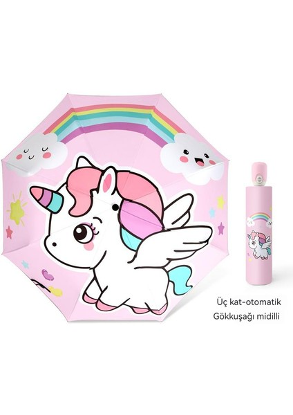 Kadın Uv Korumalı Şemsiye - Pembe (Yurt Dışından) fiyatları