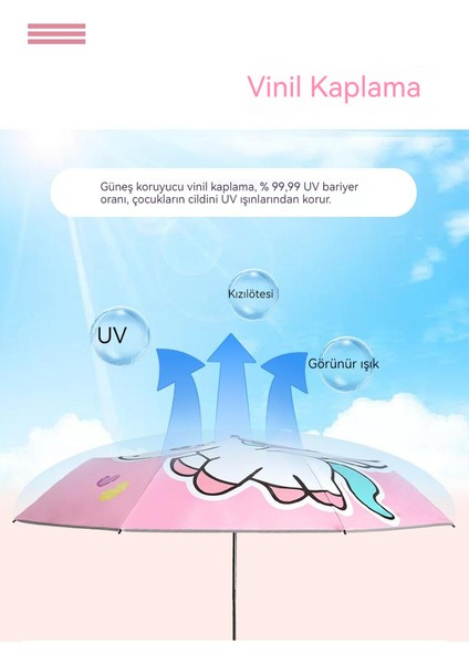 Kadın Uv Korumalı Şemsiye - Pembe (Yurt Dışından) indirimleri