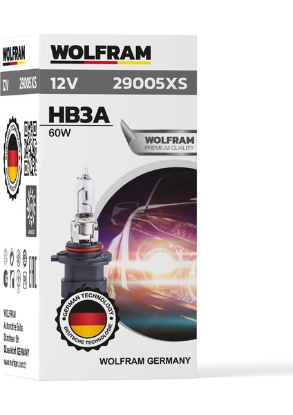 9005 Xs Standart Işık Düz Soket