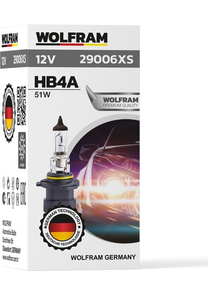 9006 Xs Standart Işık Düz Soket