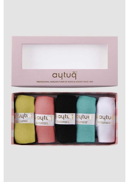 Kadın Bambu 5 Çift Özel Kutulu Patik Çorap - 34260 fiyatları