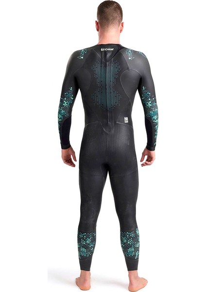 Storm Wetsuit Erkek Siyah Yüzücü Yarış Mayosu 004970515