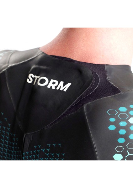 Storm Wetsuit Erkek Siyah Yüzücü Yarış Mayosu 004970515