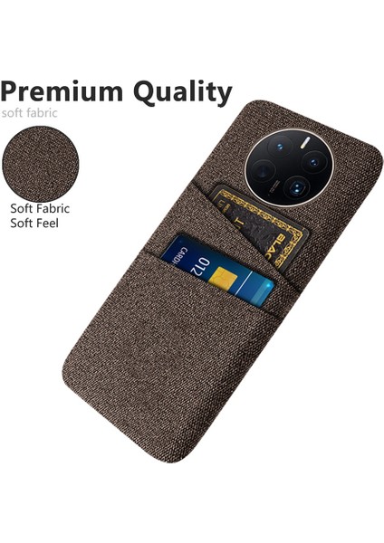 Huawei Mate 50 Pro 4g Kumaş Doku Anti-Çizelge Anti-Çizelge Telefon Kılıfı Çift Kart Yuvaları Tasarım Koruyucu Arka Kapak (Yurt Dışından) fiyatları